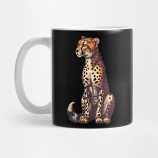 Cheetah in Pixel Form Mug